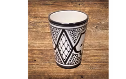 Mugg svart 11 cm