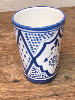 Mugg blå 11 cm