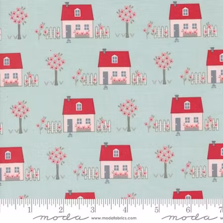 Bomullsstoff ¨My summer house¨