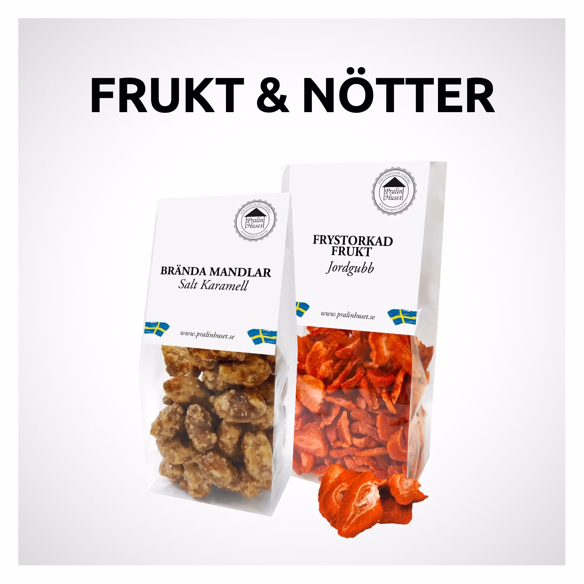 FRUKT & NÖTTER - PralinHuset Återförsäljare