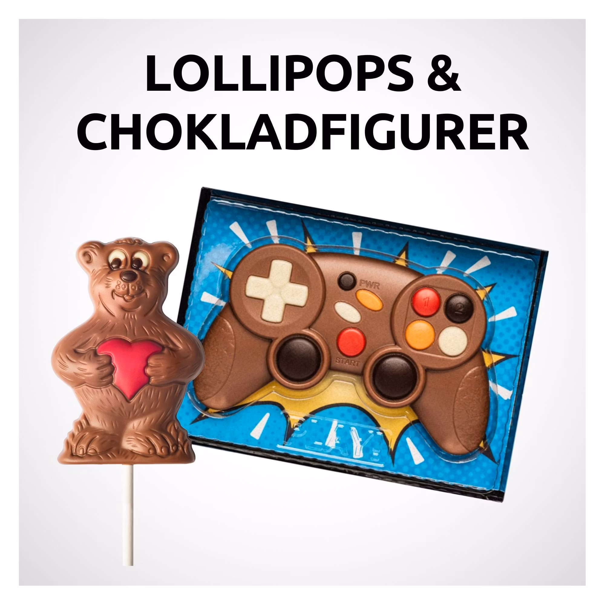 LOLLIPOPS & FIGURER - PralinHuset Återförsäljare