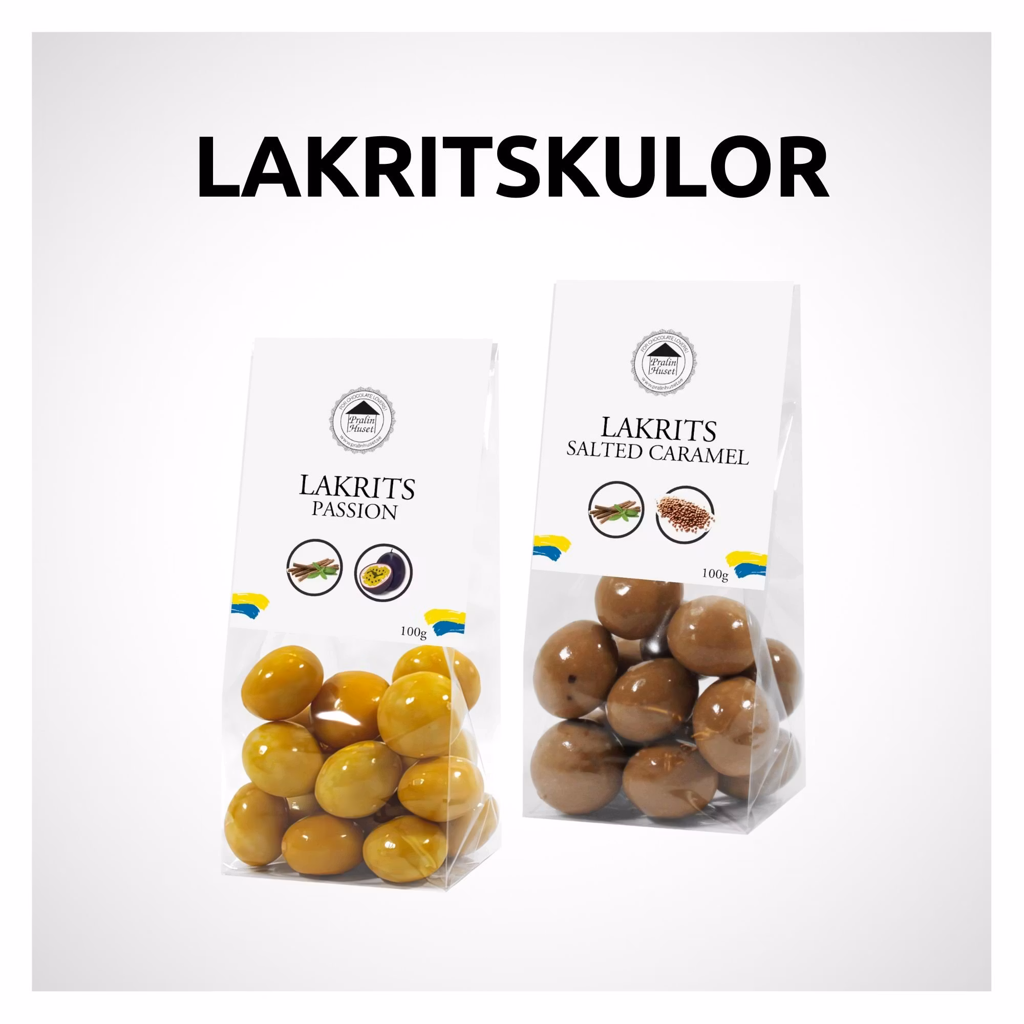 LAKRITSKULOR - PralinHuset Återförsäljare