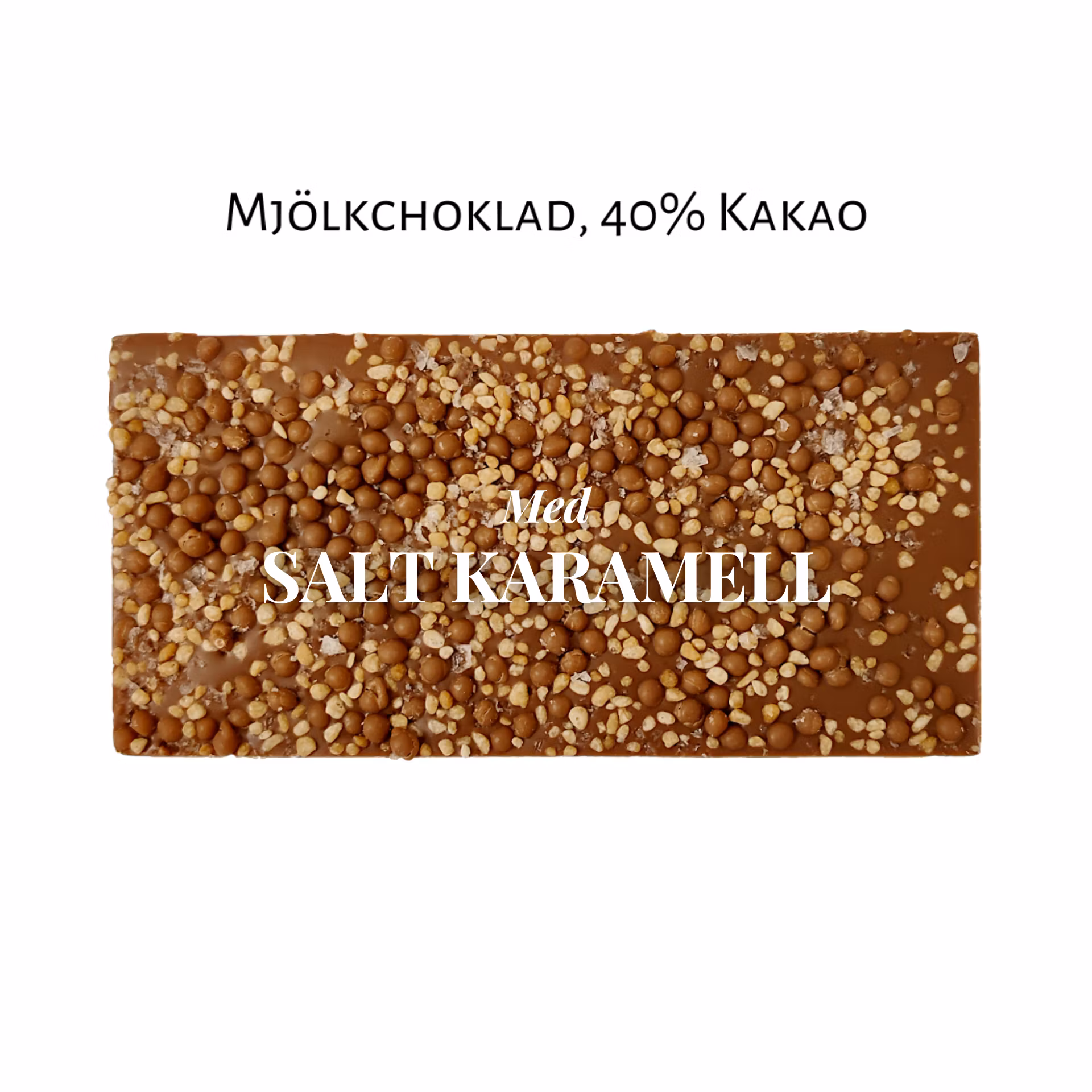 40% Choklad - Salt Karamell 100g (x 10st)