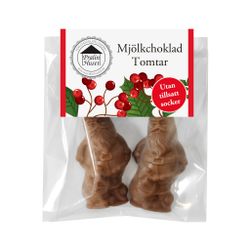 Tomtar 25g - Sockerfri Mjölkchoklad (x 20st)