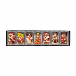 Roliga Julfigurer Presentask 70g (x 8st)