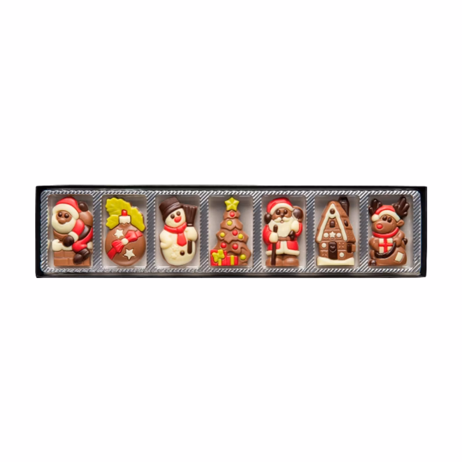 Roliga Julfigurer Presentask 70g (x 8st)
