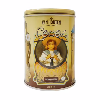 Drickchoklad Van Houten 100% Kakaopulver BURK STOR 460g (x 12st)