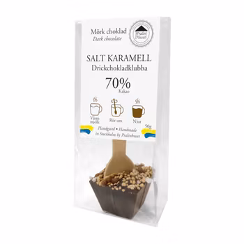 Drickchoklad - 70% Choklad - Salt Karamell (x 15st)
