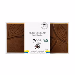 70% Choklad - Ren Choklad 100g (x 10st)