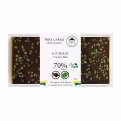 70% Choklad - Mintkrisp 90g (x 10st)