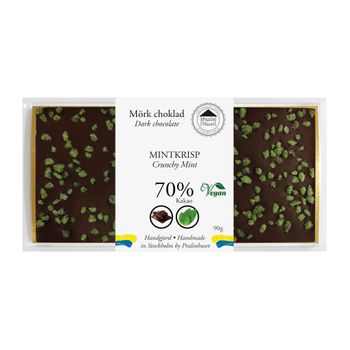 70% Choklad - Mintkrisp 90g (x 10st)