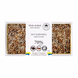 70% Choklad - Salt Karamell 100g (x 10st)
