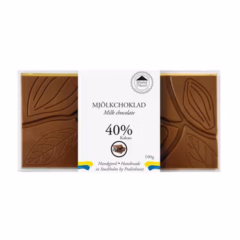 40% Choklad - Ren Choklad 100g (x 10st)