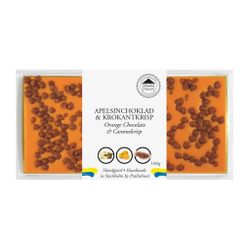 Apelsinchoklad - Krokantkrisp 100g (x 10st)