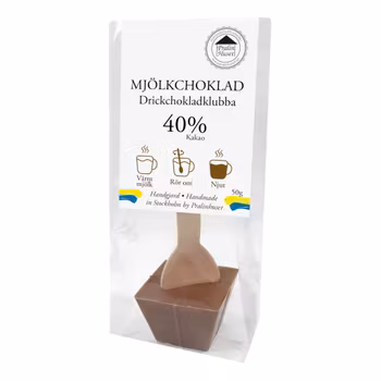 Drickchoklad - 40% Ren Choklad 50g (x 15st)