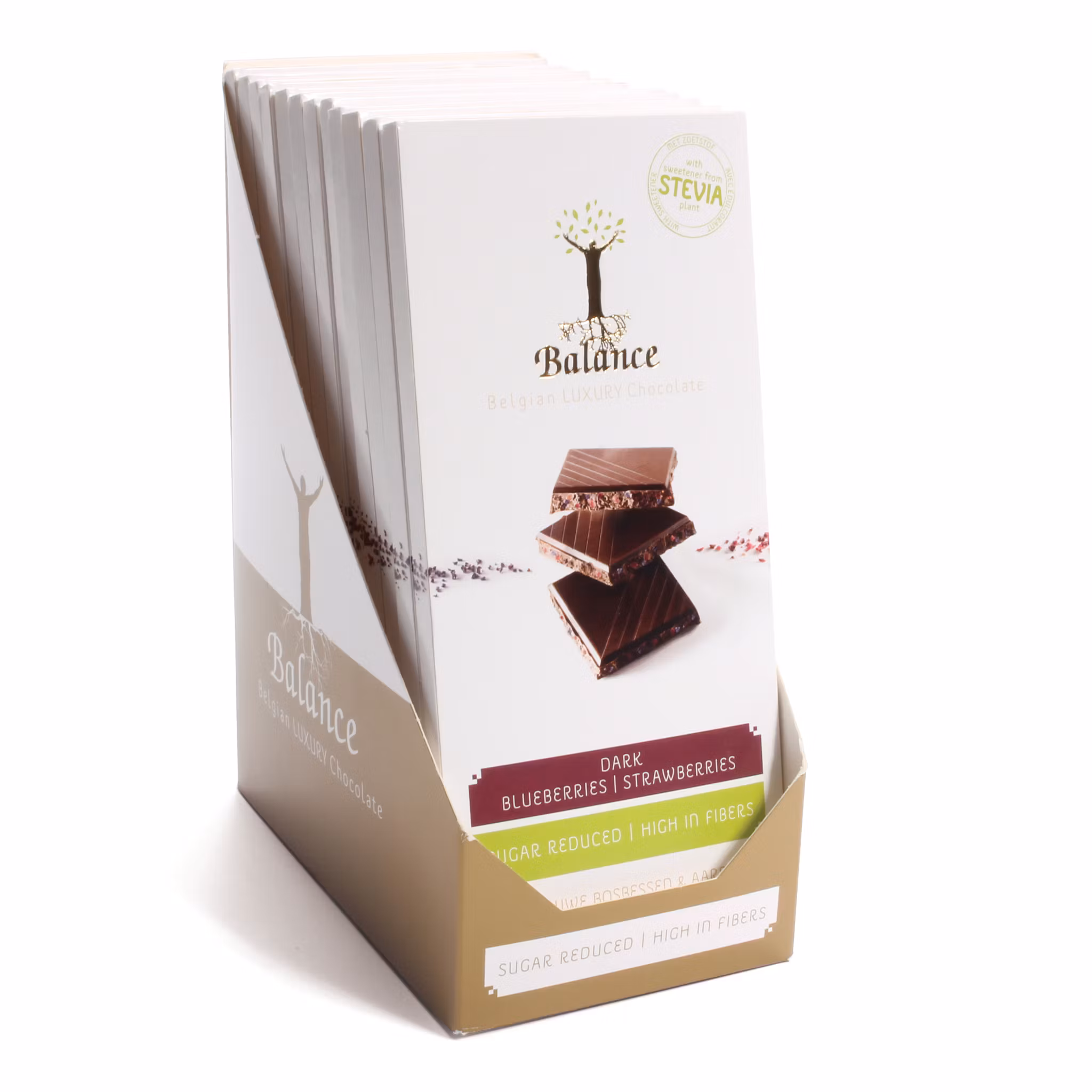 Balance Lyx Mörk Blåbär 85g (x 12st)