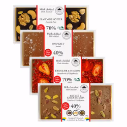 Mixlåda 15 - Sockerfri Choklad (20st i KRT/4 sorter)
