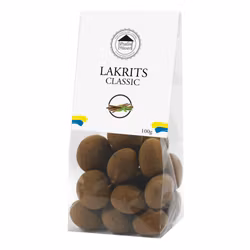 Lakritskulor - CLASSIC Lakritspulver 100g (x 10st)