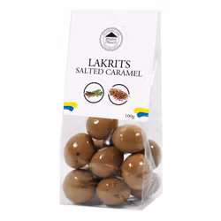 Lakritskulor - SALTED CARAMEL 100g (x 10st)