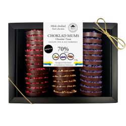 MUMS - 70% Choklad Saltlakrits 310g (x 2st)