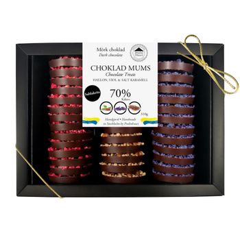 MUMS - 70% Choklad Saltlakrits 310g (x 2st)