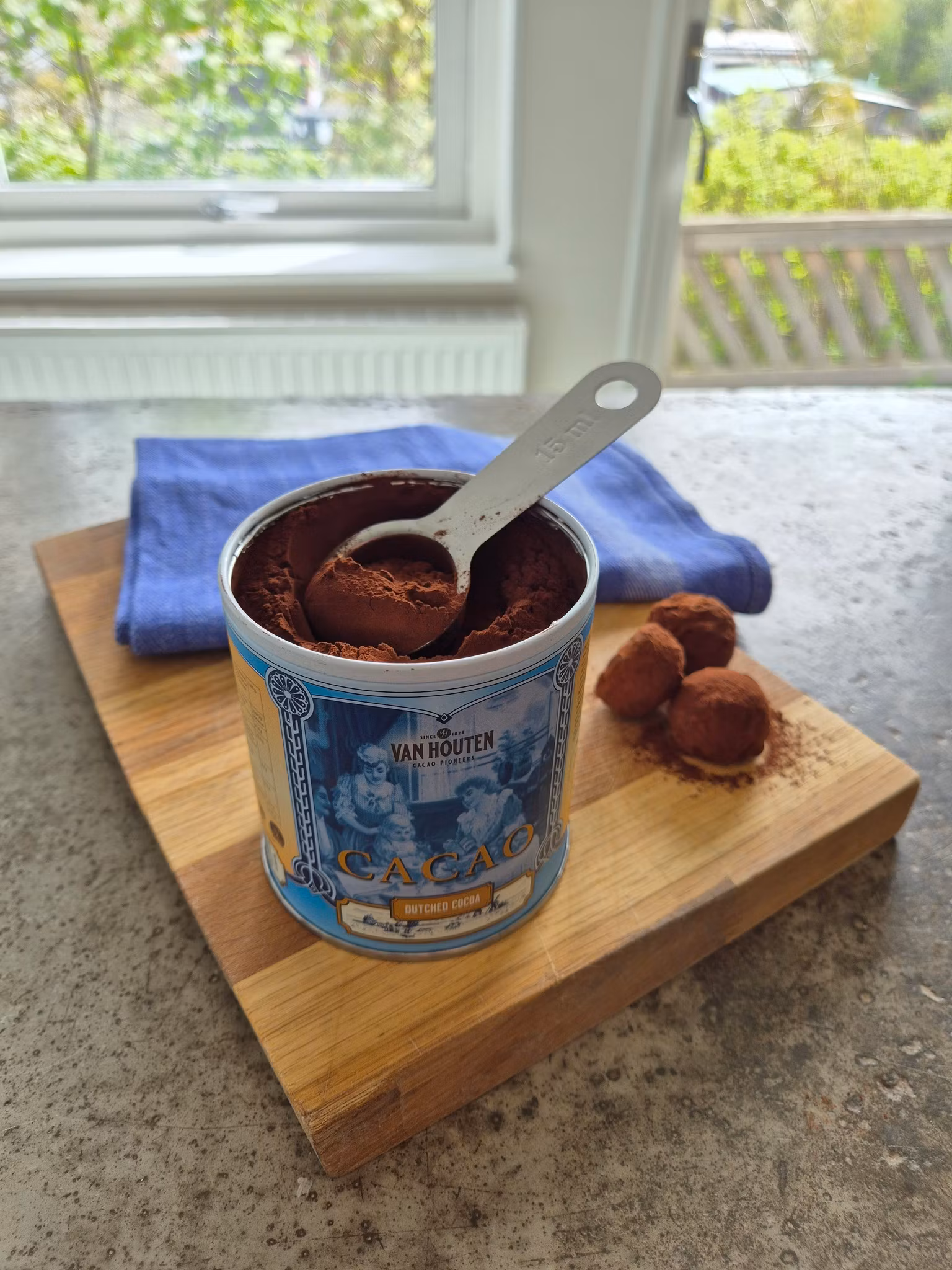 Drickchoklad Van Houten 100% Kakaopulver BURK LITEN 230g (x 12st)