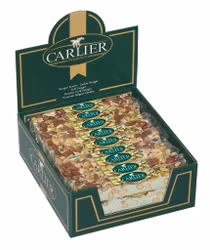 Carlier Nougat - PISTAGE Mandel & Hasselnötter 100g (x 24st KRT)