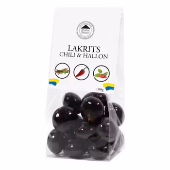 Lakritskulor - CHILI HALLON 100g (x 10st)