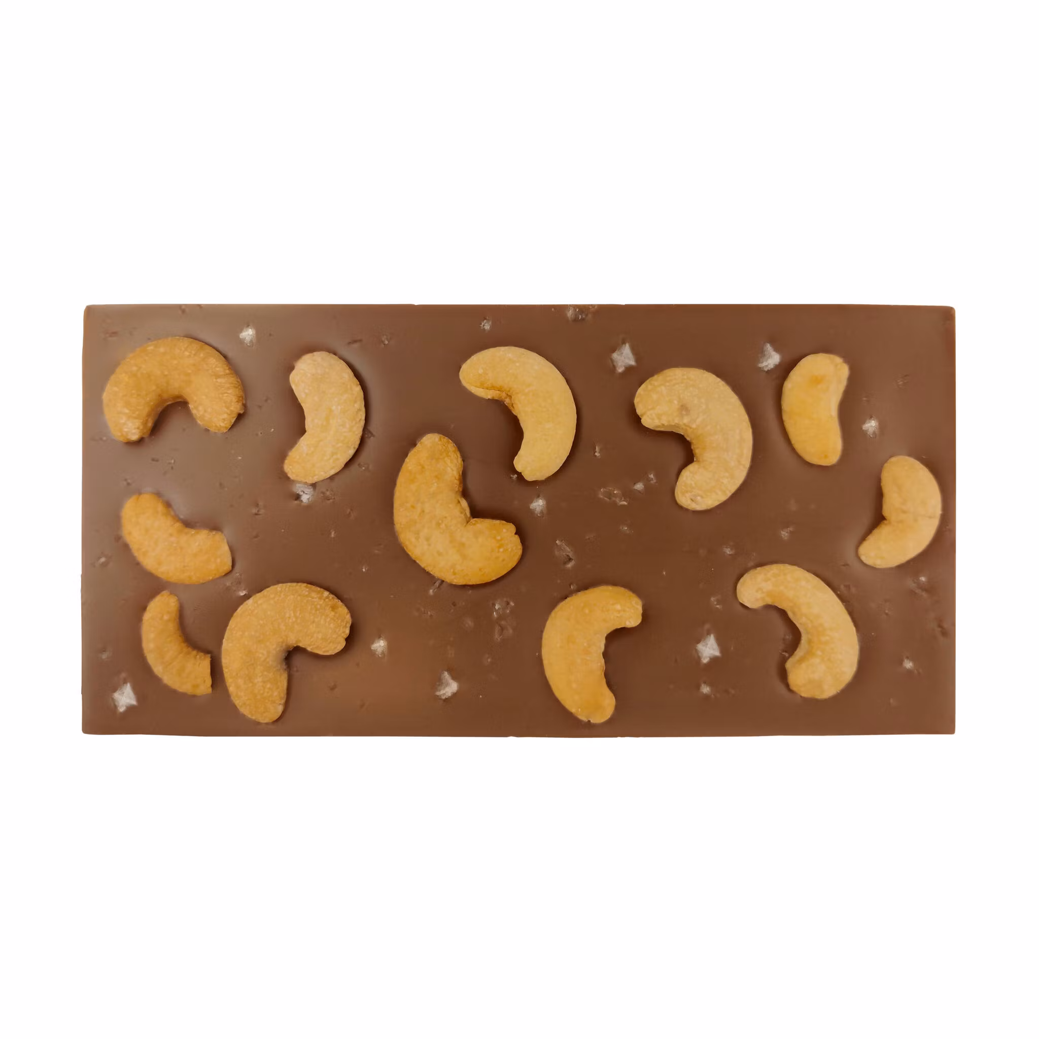 Vegansk Ljus Choklad - Cashew & Havssalt 100g (x 10st)