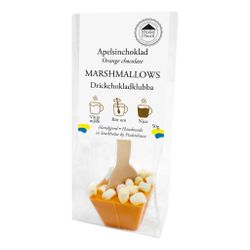 Drickchoklad - Apelsinchoklad - Marshmallows 50g (x 15st) SPECIAL