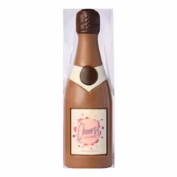Chokladfigur - Cheers! Champagneflaska 100g (x 8st)