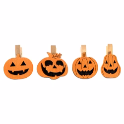 Halloween Klips (x 24st)