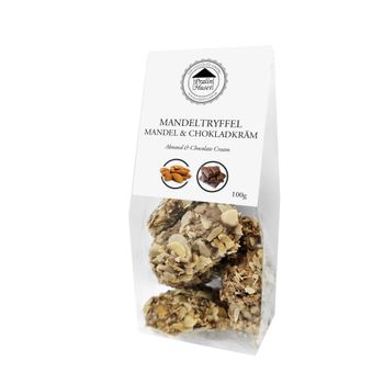 Mandel Chokladkräm Tryffel 100g (x 10st)