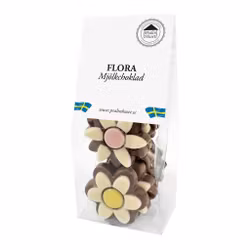 Chokladblommor FLORA 100g Påse (x 10st)
