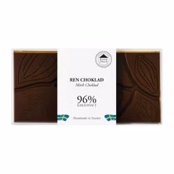 96% Choklad - Ren Choklad 100g (x 10st)