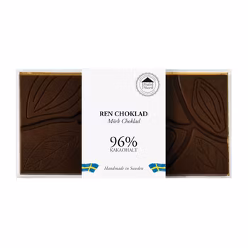 100% Choklad - Ren Choklad 100g (x 10st)