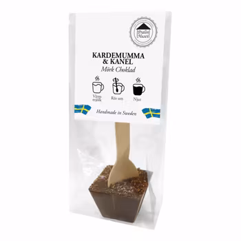 Drickchoklad - 72% Choklad - Kardemumma & Kanel 50g (x 15st)