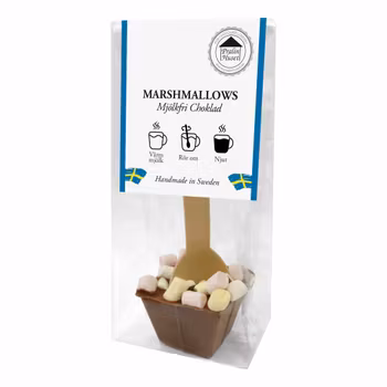 Drickchoklad - Mjölkfri Choklad - Marshmallows 50g (x 15st)