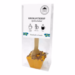 Drickchoklad - Apelsinchoklad - Krokantkrisp 50g (x 15st) SPECIAL