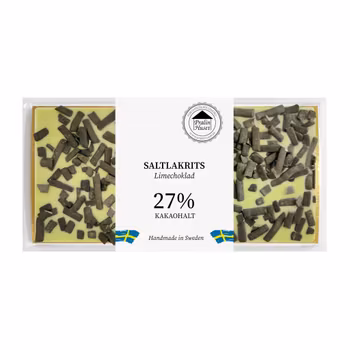 Limechoklad - Saltlakrits 100g (x 10st)
