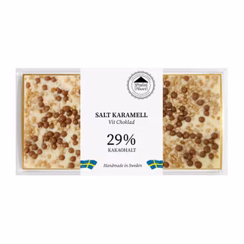Vit Choklad - Salt Karamell 100g (x 10st)
