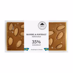 35% Choklad - Mandel & Havssalt 100g (x 10st)