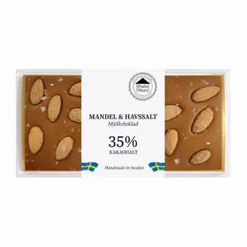 35% Choklad - Mandel & Havssalt 100g (x 10st)