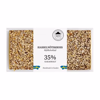 35% Choklad - Hasselnötskross 100g (x 10st)