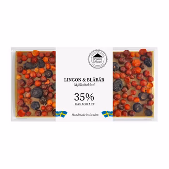 35% Choklad - Lingon & Blåbär 100g (x 10st)