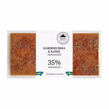 35% Choklad - Kardemumma & Kanel 100g (x 10st)