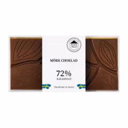 72% Choklad - Ren Choklad 100g (x 10st)