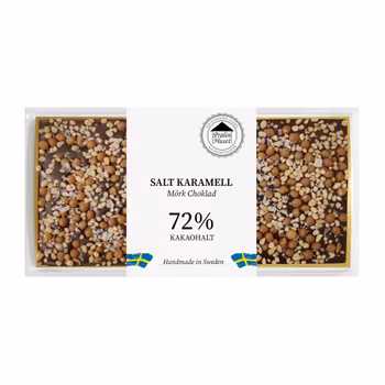 72% Choklad - Salt Karamell 100g (x 10st)