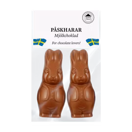 2-BIT 35% Kakao - Påskharar 38g (x 20st)
