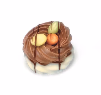 Fågelbo - Ljus Nougat18.3g/st (x 110st)